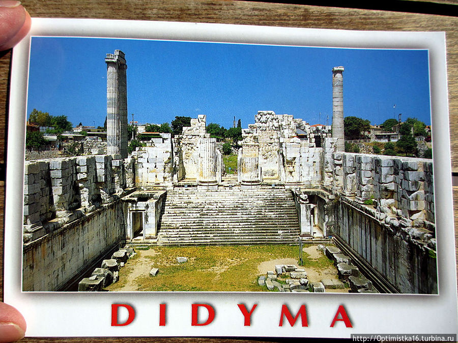 Открытка Павлу. Похоже, она до него не дошла... Дидим, Турция Открытка Павлу. Похоже, она до него не дошла... Дидим, Турция