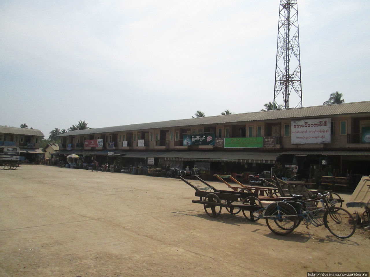 Транспортные особенности Чаунгтты Чаунг-Та, Мьянма