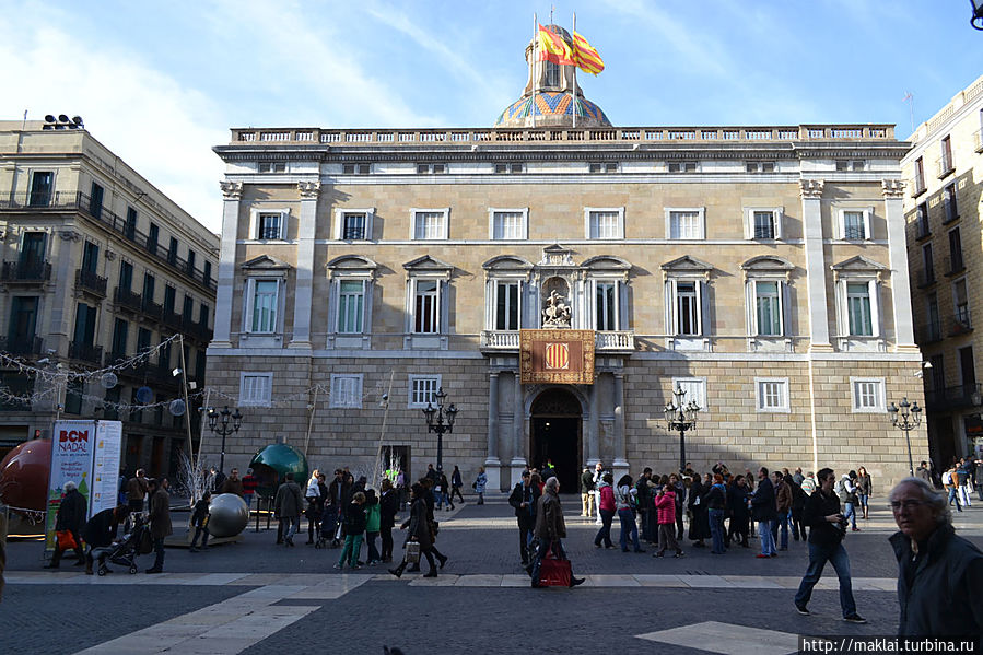 Дворец Правительства Каталонии. Дворец Правительства Каталонии.