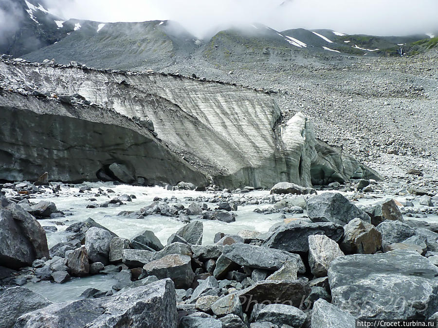 Аккемский ледник. Фото Александра Фёдорова Белуха гора (4509м) Природный Парк, Россия