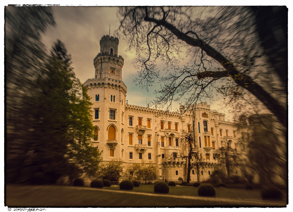 Замок Глубока. Небольшой фотоальбом. Глубока-над-Влтавой, Чехия