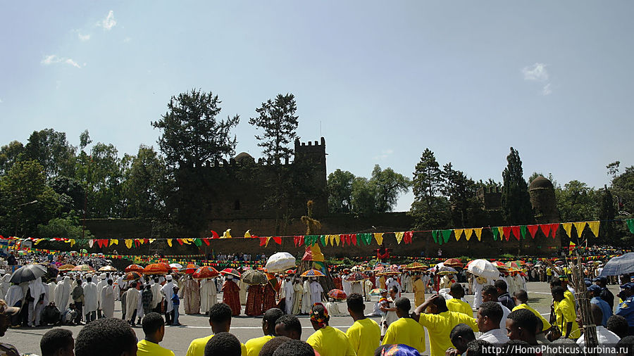 Площадь Мескель Гондер, Эфиопия
