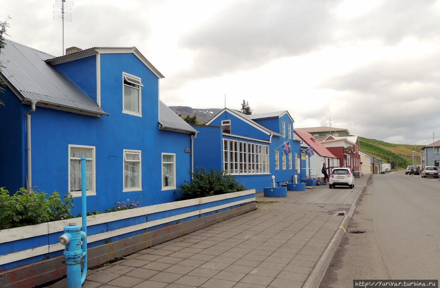 Исландский городок Саударкроукюр Саударкрокур, Исландия