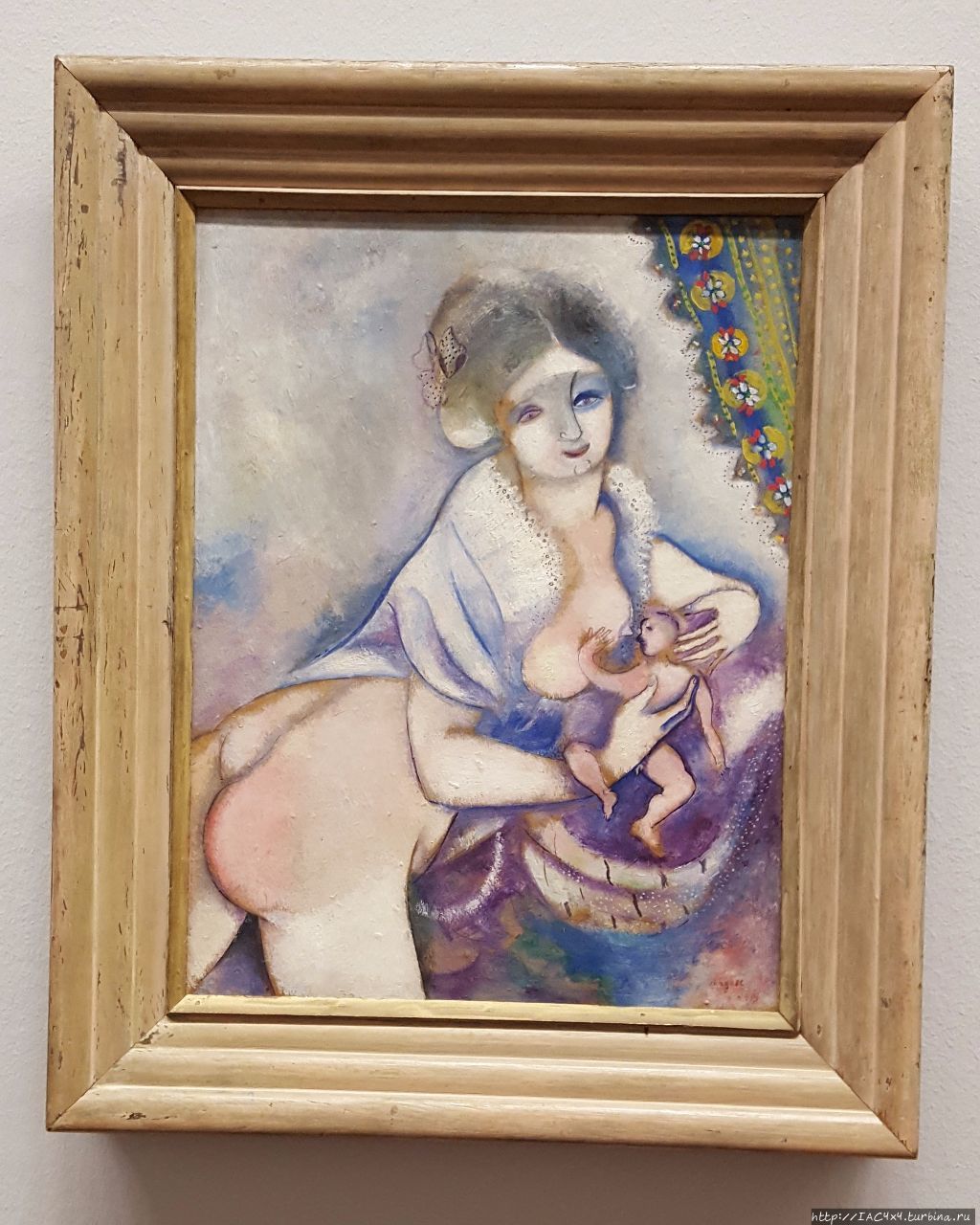 Марк Шагал, Материнство (1914) Вена, Австрия