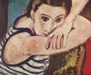 Голубые глаза (портрет Л.Н. Делекторской). 1935 год. Художественный музей Балтимора (фото из интернета)