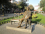 Городской  сад — памятник Леониду Утесову