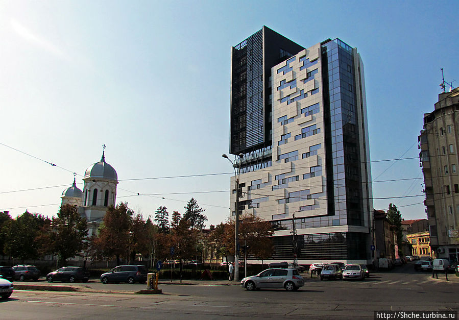 Современный город Бухарест Бухарест, Румыния
