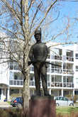 Памятник солдату российских егерских полков. Карельский егерь