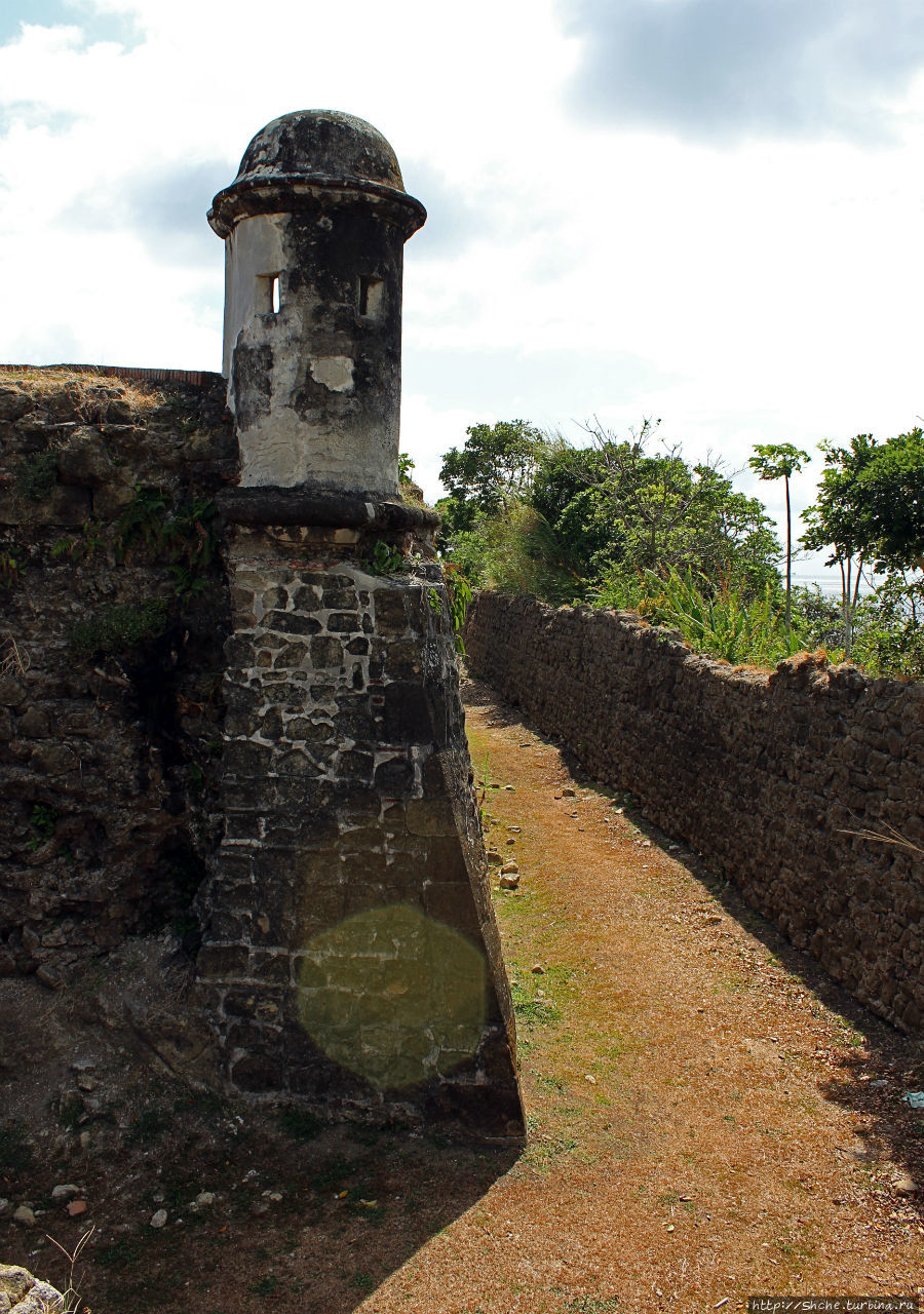 Сан Лоренсо — так обороняли Панаму от карибских пиратов Форт-Сан-Лоренсо, Панама