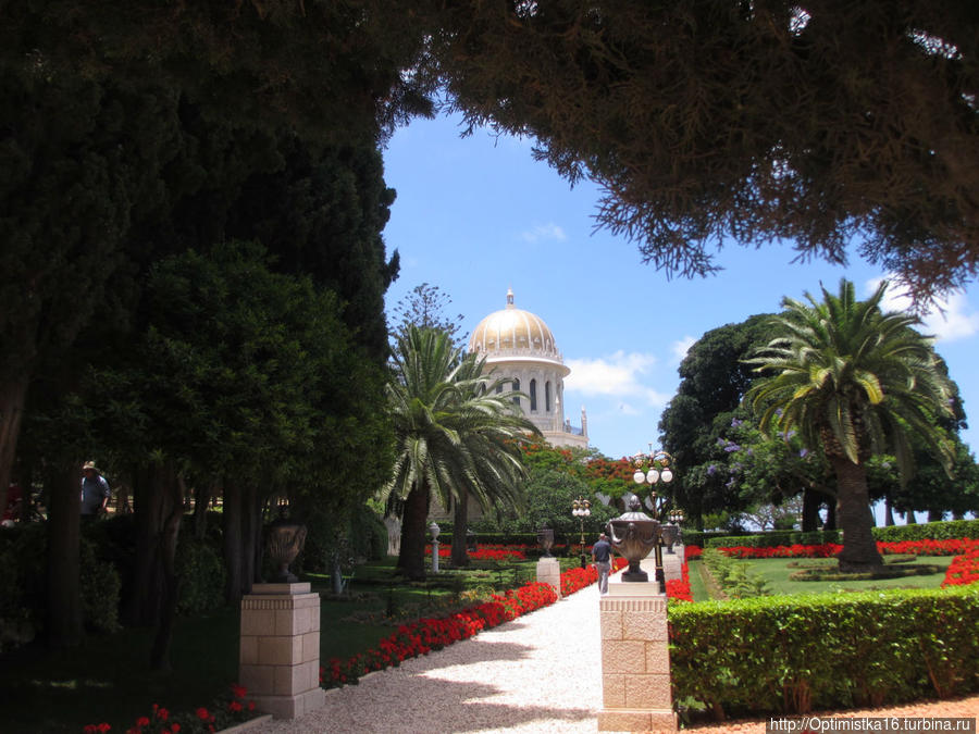 Незапланированная прогулка по Бахайским садам Хайфа, Израиль