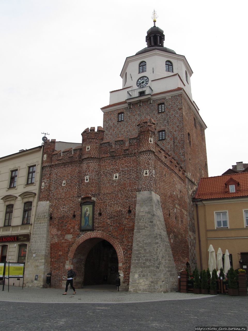 Brama Krakowska — один из символов города Люблин, Польша