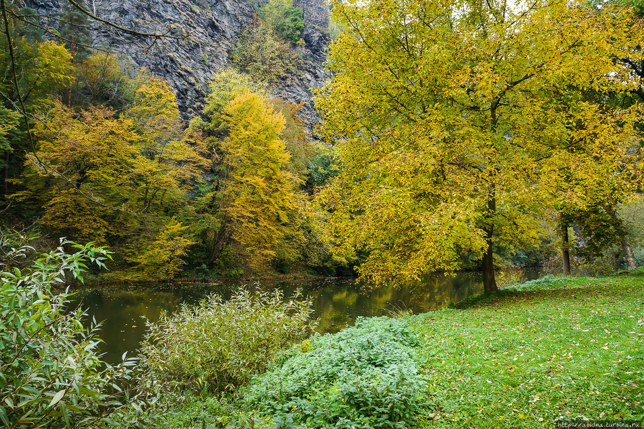 Осенние краски Чешской Моравии Южноморавский край, Чехия