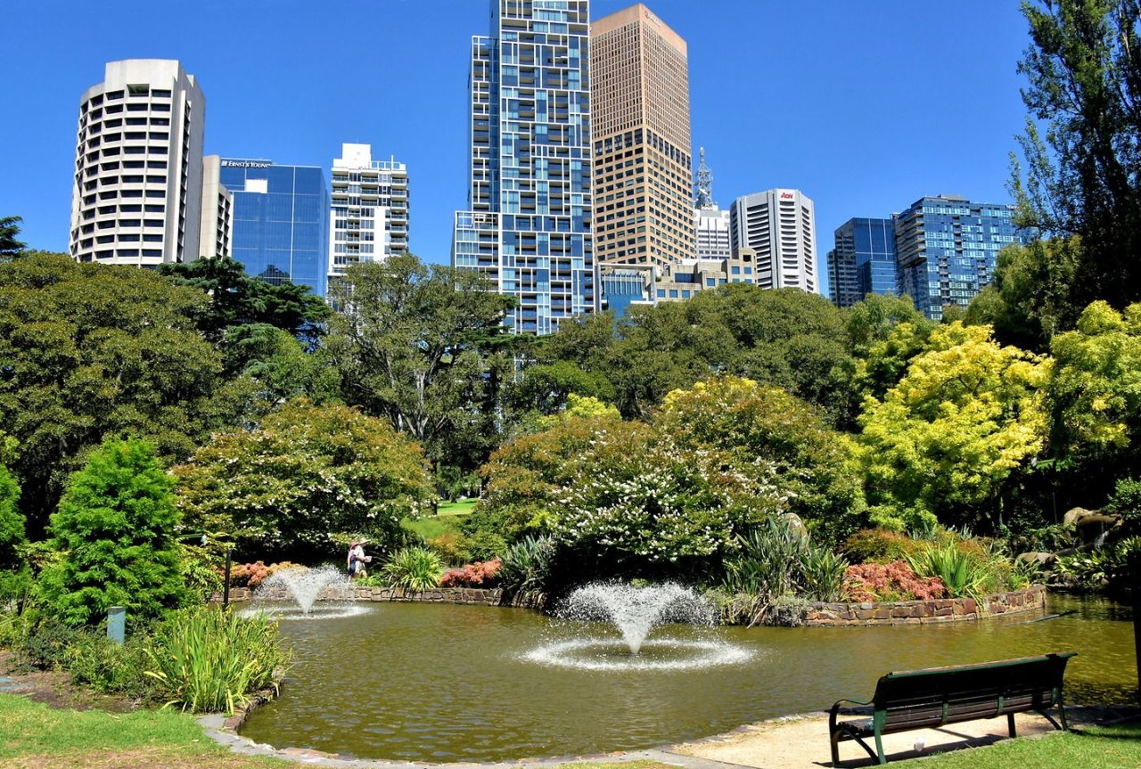Казначейский сад Мельбурн, Австралия
