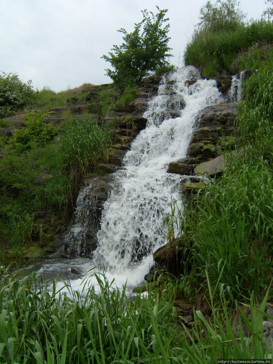 Водопад Валентиновский,г.Ровеньки.,Луганская область Луганская область, Украина