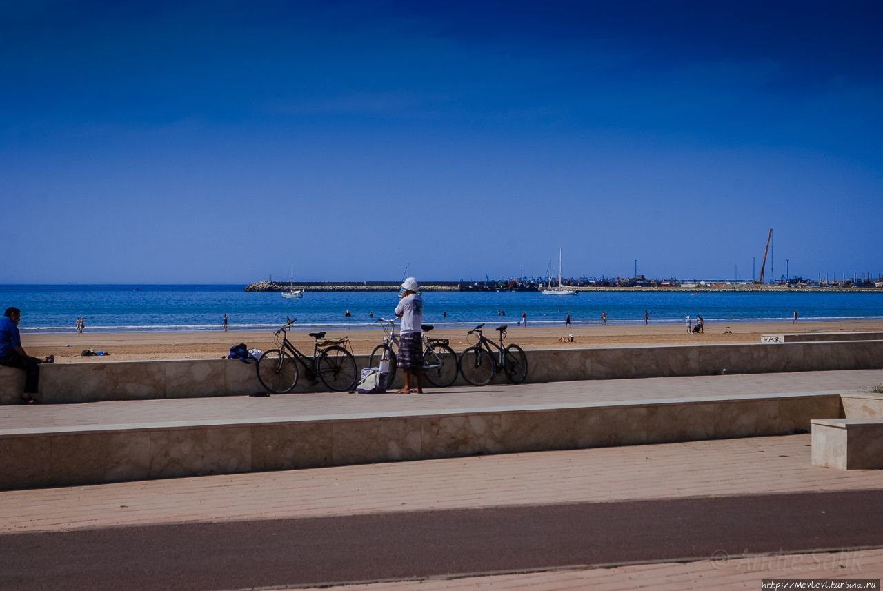 Портовый город в Марокко Эссуэйра, Марокко