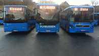 Модельный ряд городских автобусов представлен тремя видами Scania