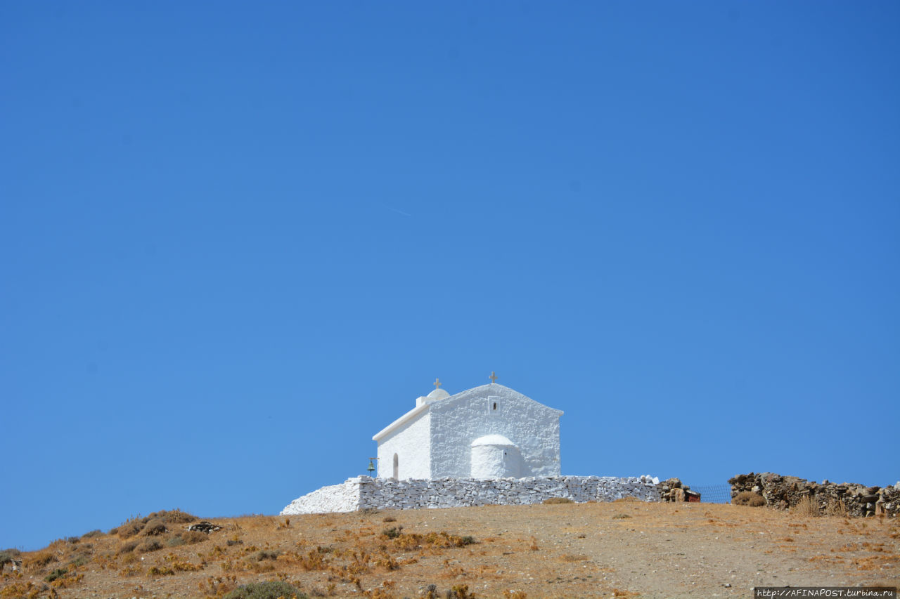 Изюминка острова Святого Луки Адиос Лукас, остров Кифнос, Греция