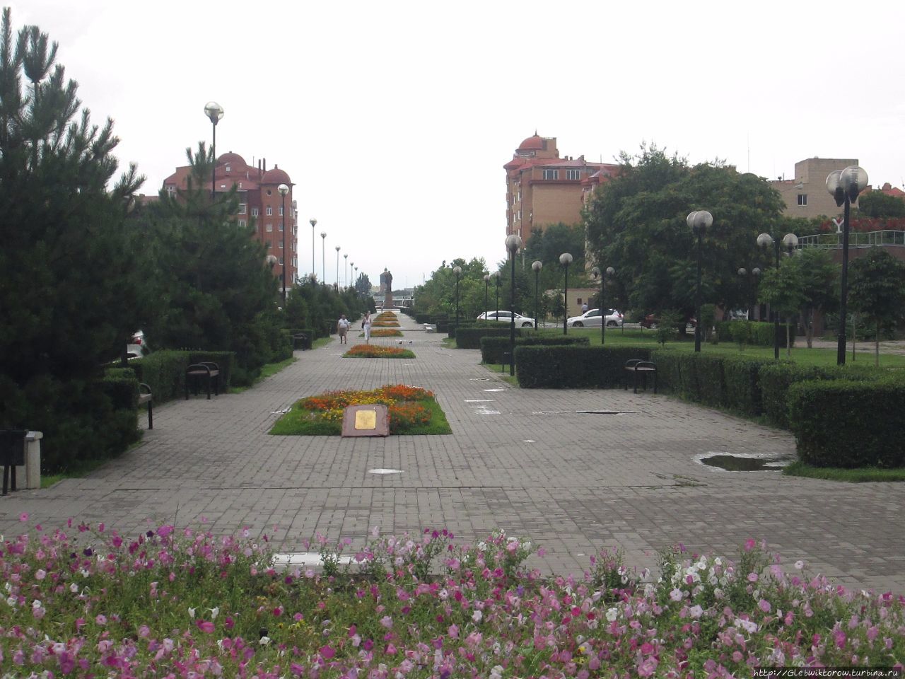Сквер Петра I Астрахань, Россия