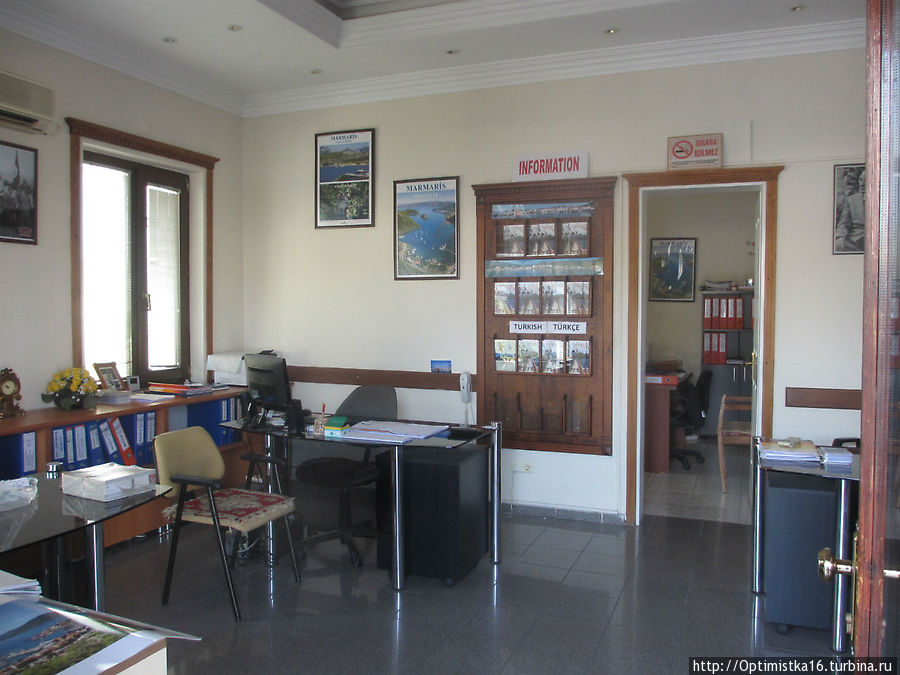 Офис туристической информации и сайт — путеводитель Мармарис, Турция