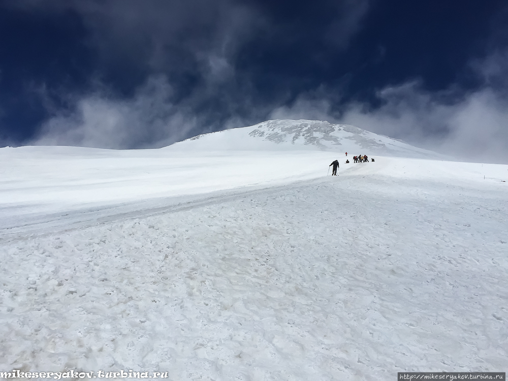 Эльбрус. Последний акклиматизационный выход Эльбрус (гора 5642м), Россия