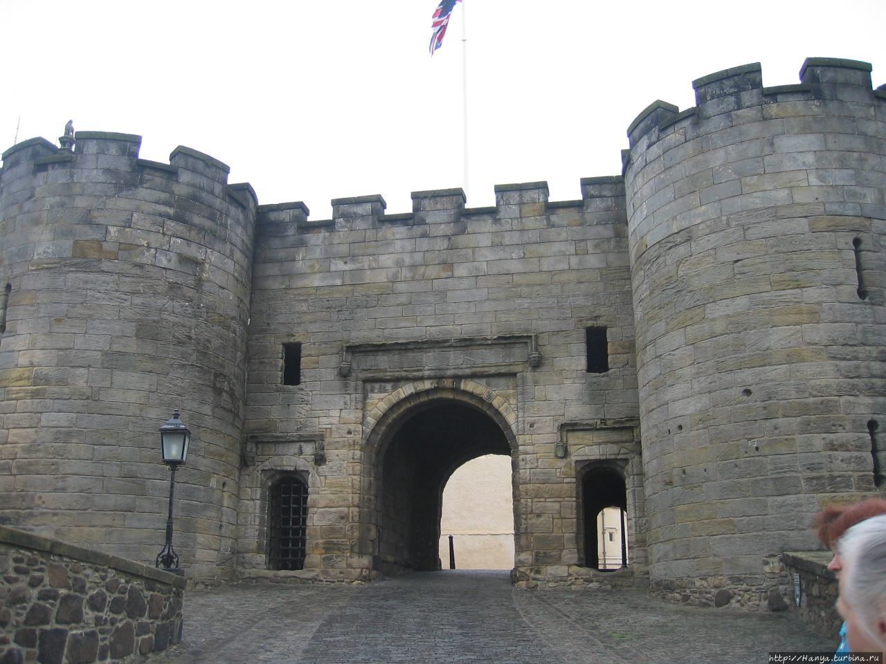 The Forework, входные ворота в замок-крепость Стерлинг Стерлинг, Великобритания