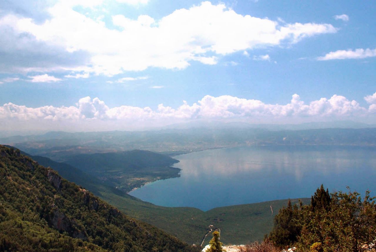 На берегу Охридского озера Струга, Северная Македония