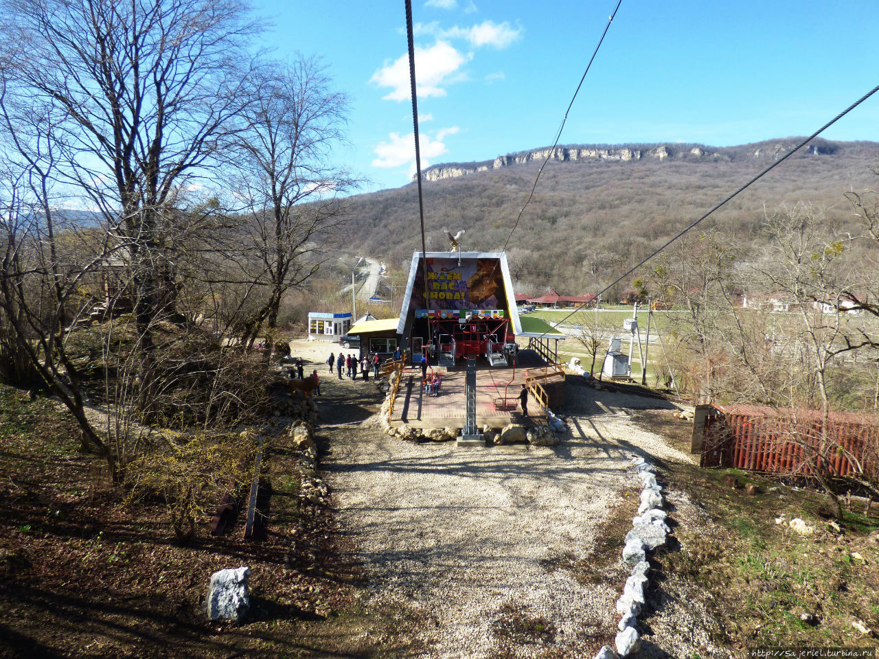 Савранская канатная дорога Даховская, Россия