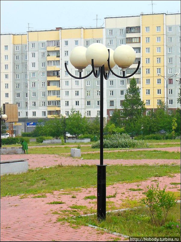 Площадь Ленина. Братск, Россия