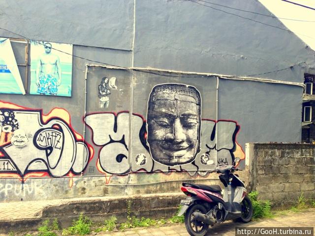 Балийский стрит-арт Бали, Индонезия