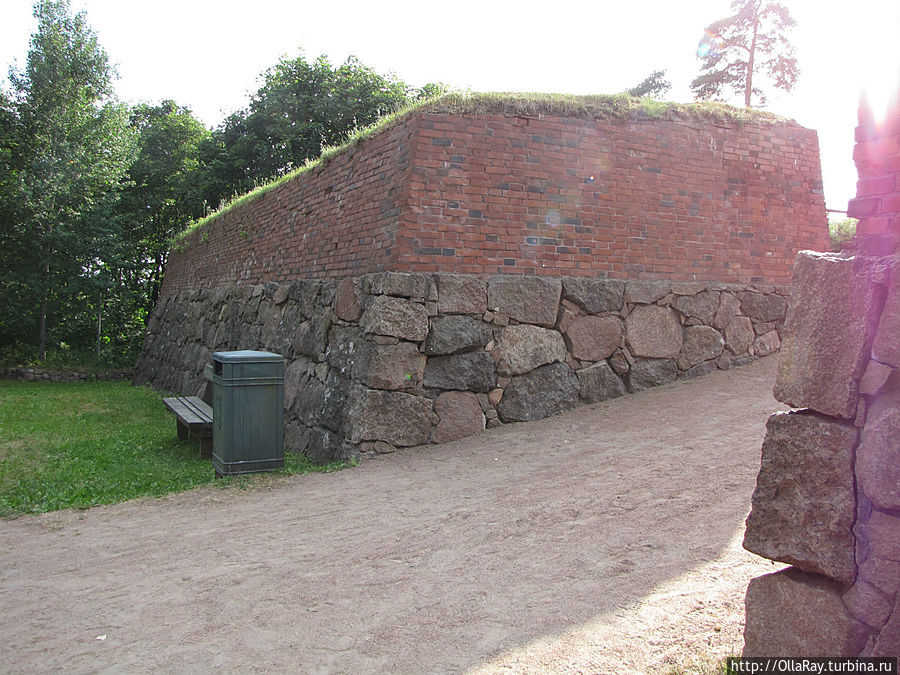Вход в редут. Вход в редут.