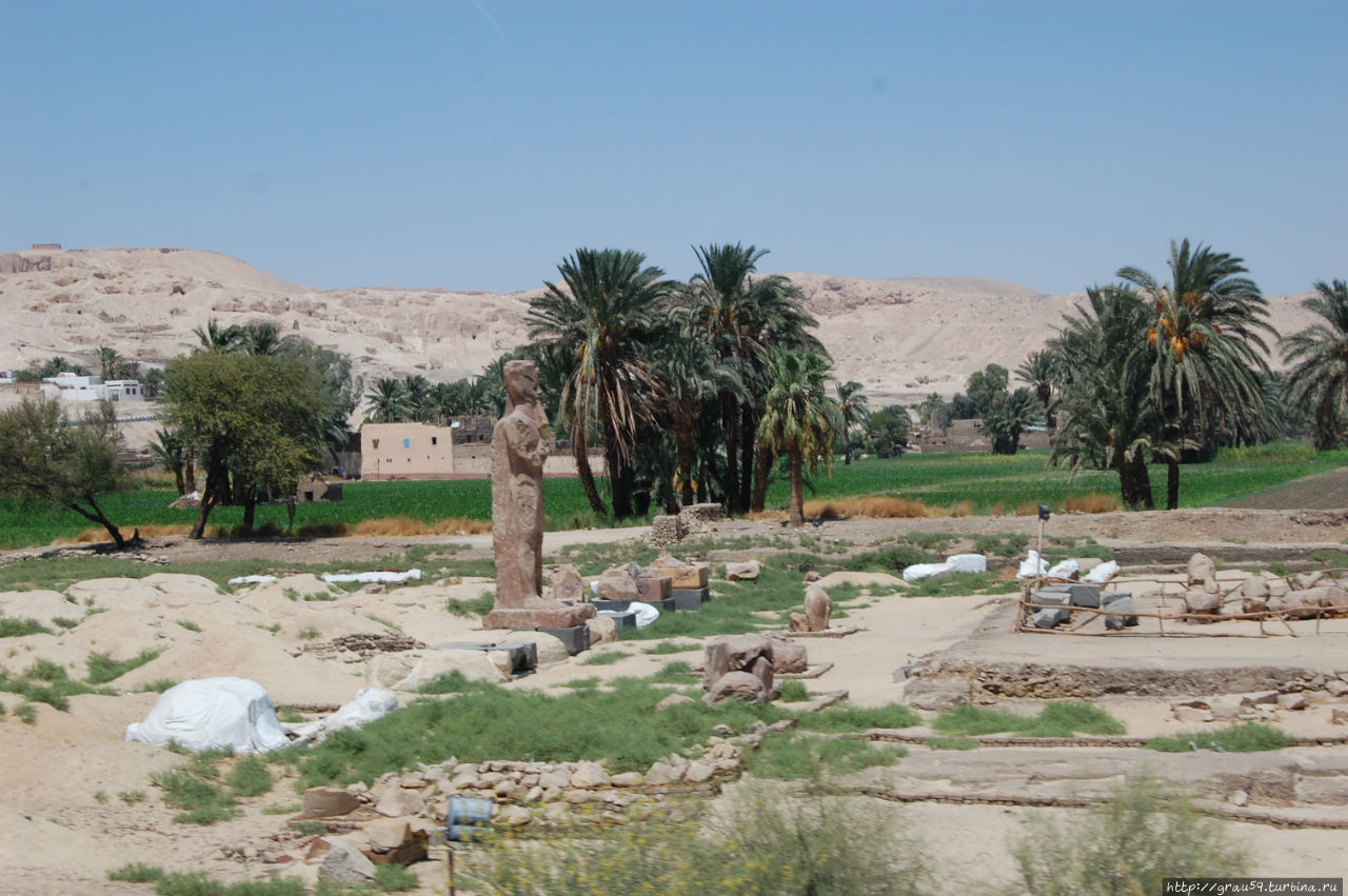 Поминальный храм Аменхотепа III / The Mortuary Temple of Amenhotep III