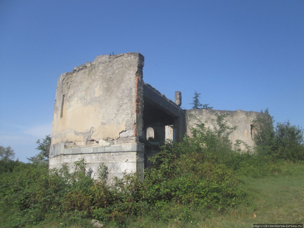 Исследование маленького городка в Имеретии Хоби, Грузия