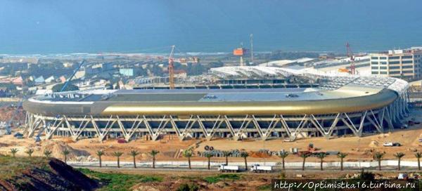 Новый ультрасовременный стадион имени Сами Офера в Хайфе (фото из интернета) Хайфа, Израиль