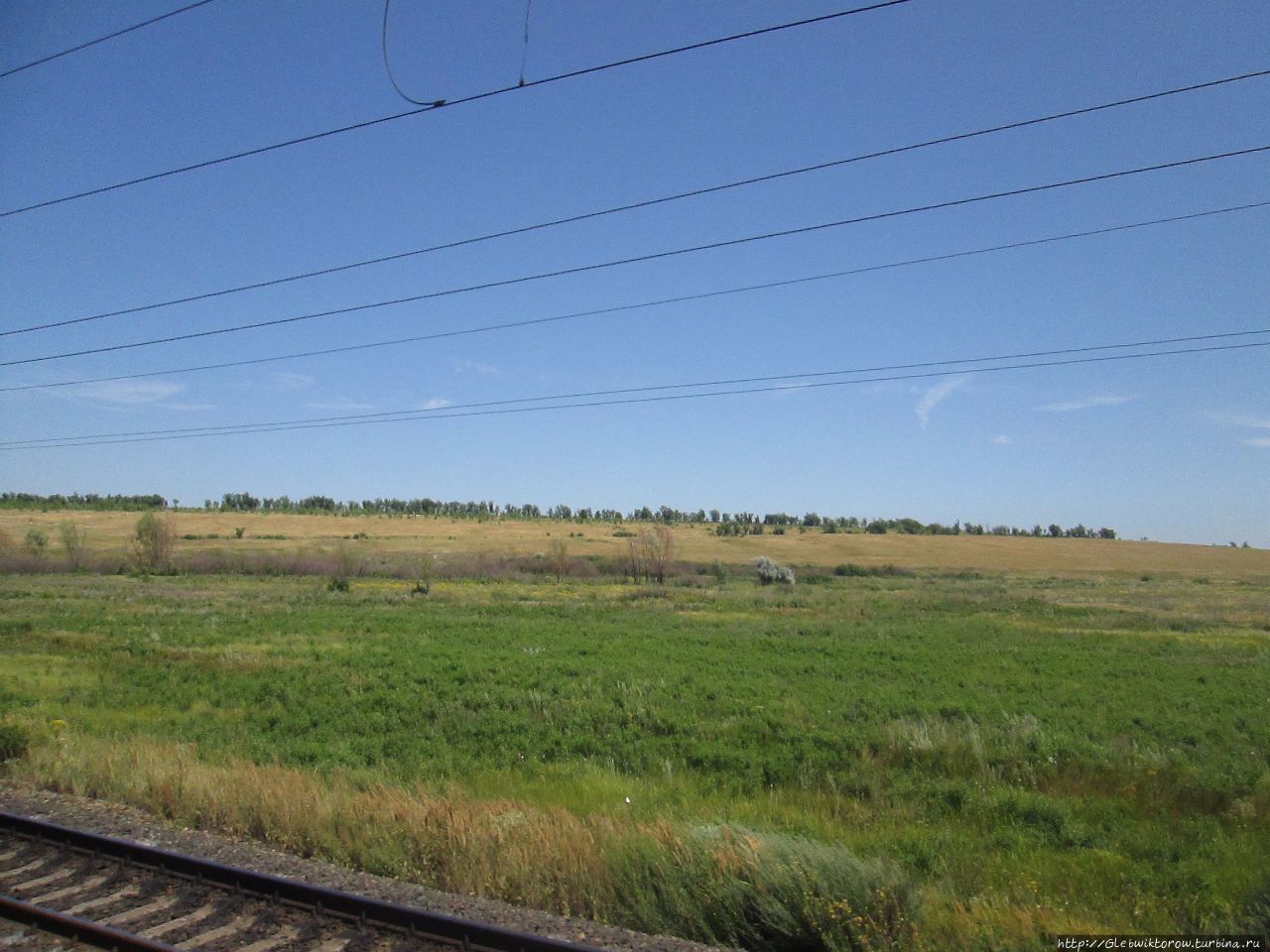 Поездом из Саратова в Волгоград Саратов, Россия