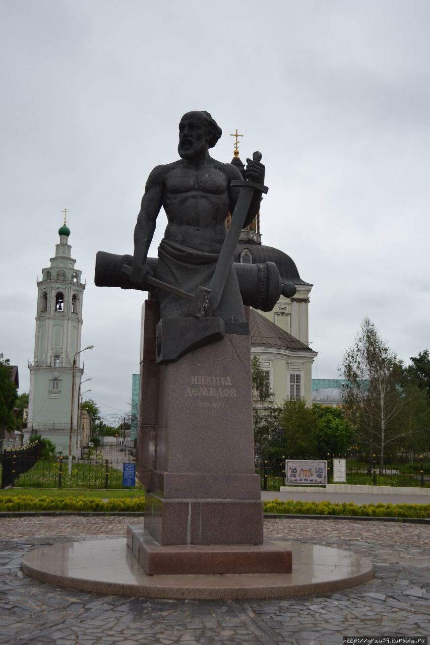 Памятник Никите Демидову Тула, Россия