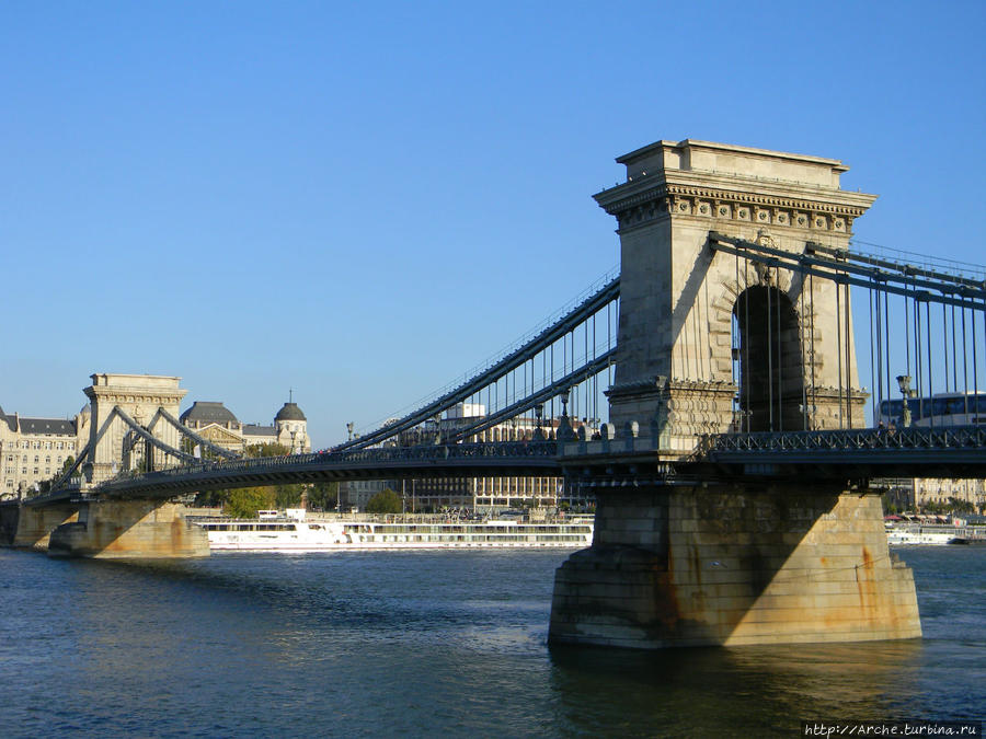 Цепной мост Сечени Будапешт, Венгрия