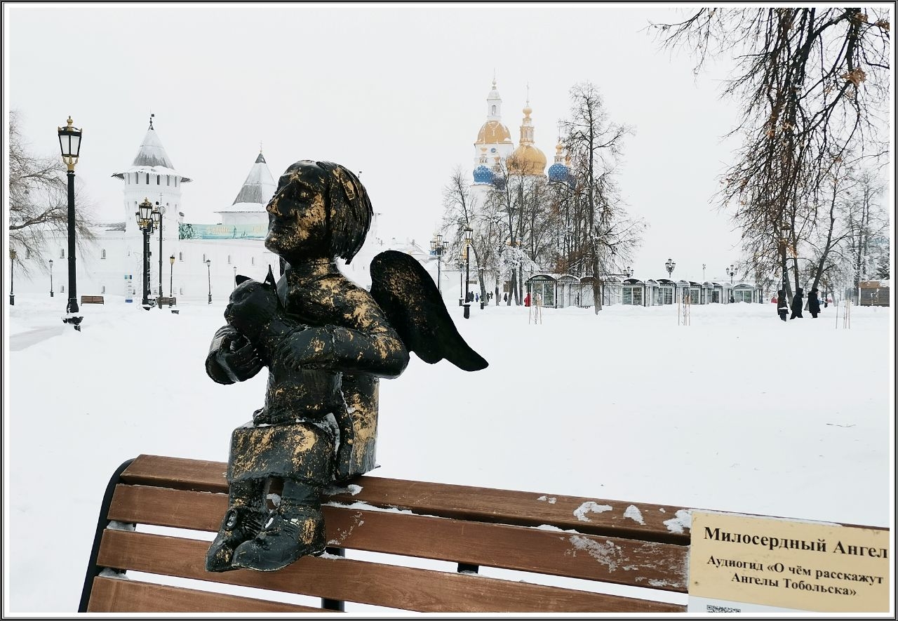 Арт-объекты «О чём расскажут Ангелы Тобольска» Тобольск, Россия