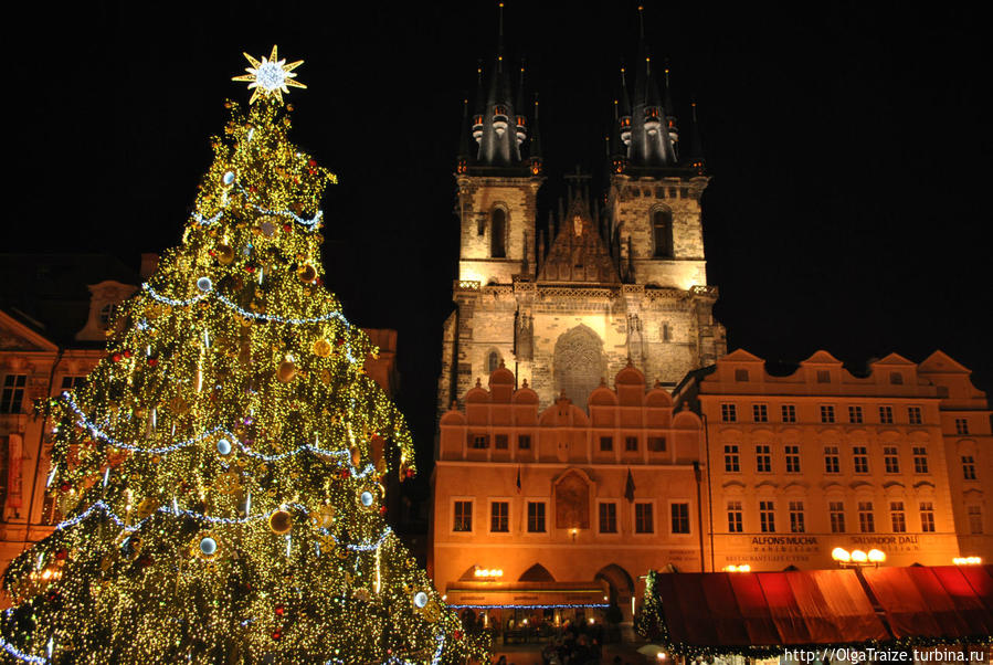 Новогоднее настроение Прага, Чехия