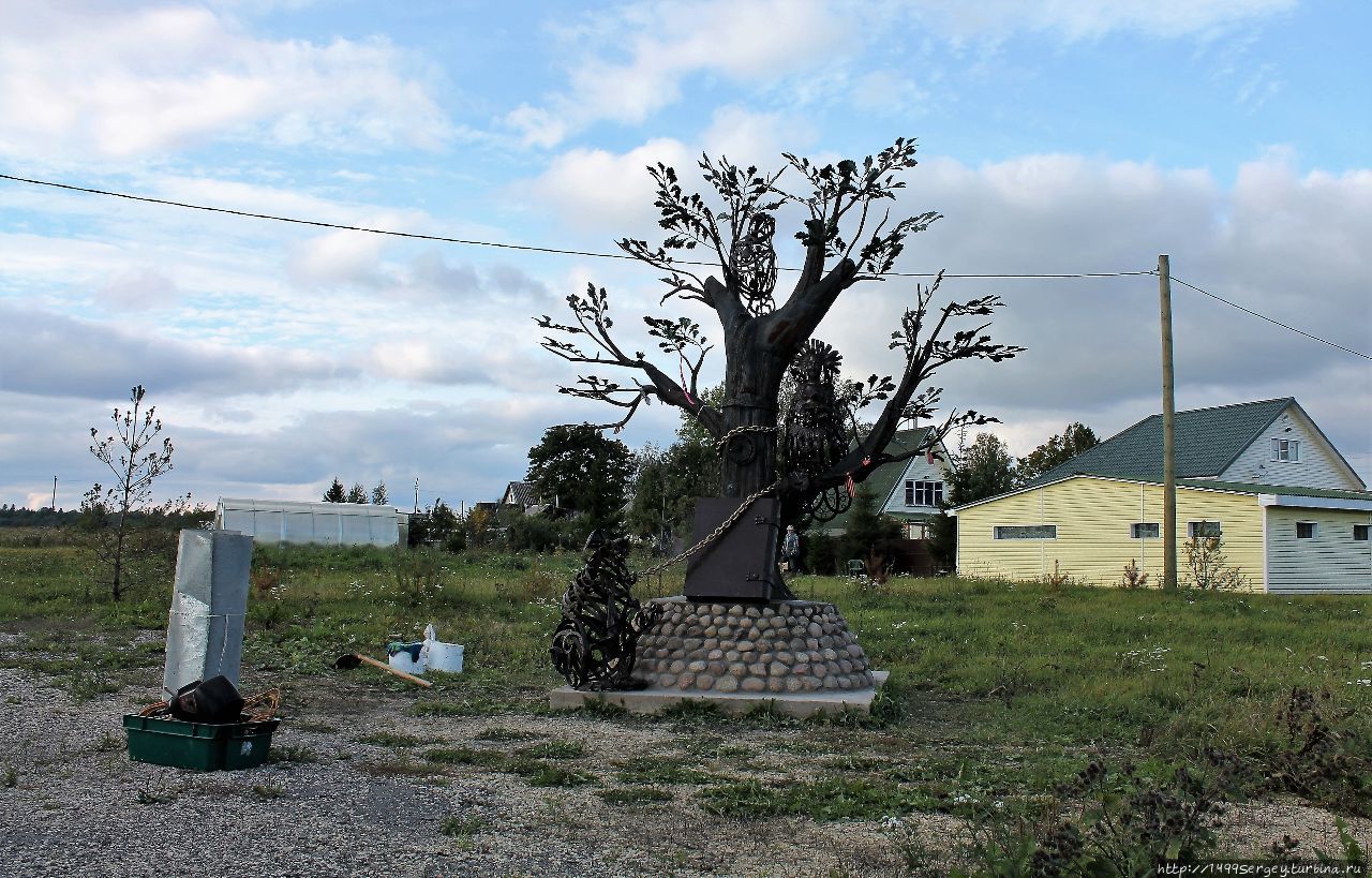 Географический центр Волосовского района / Geographical center of Volosovsky district