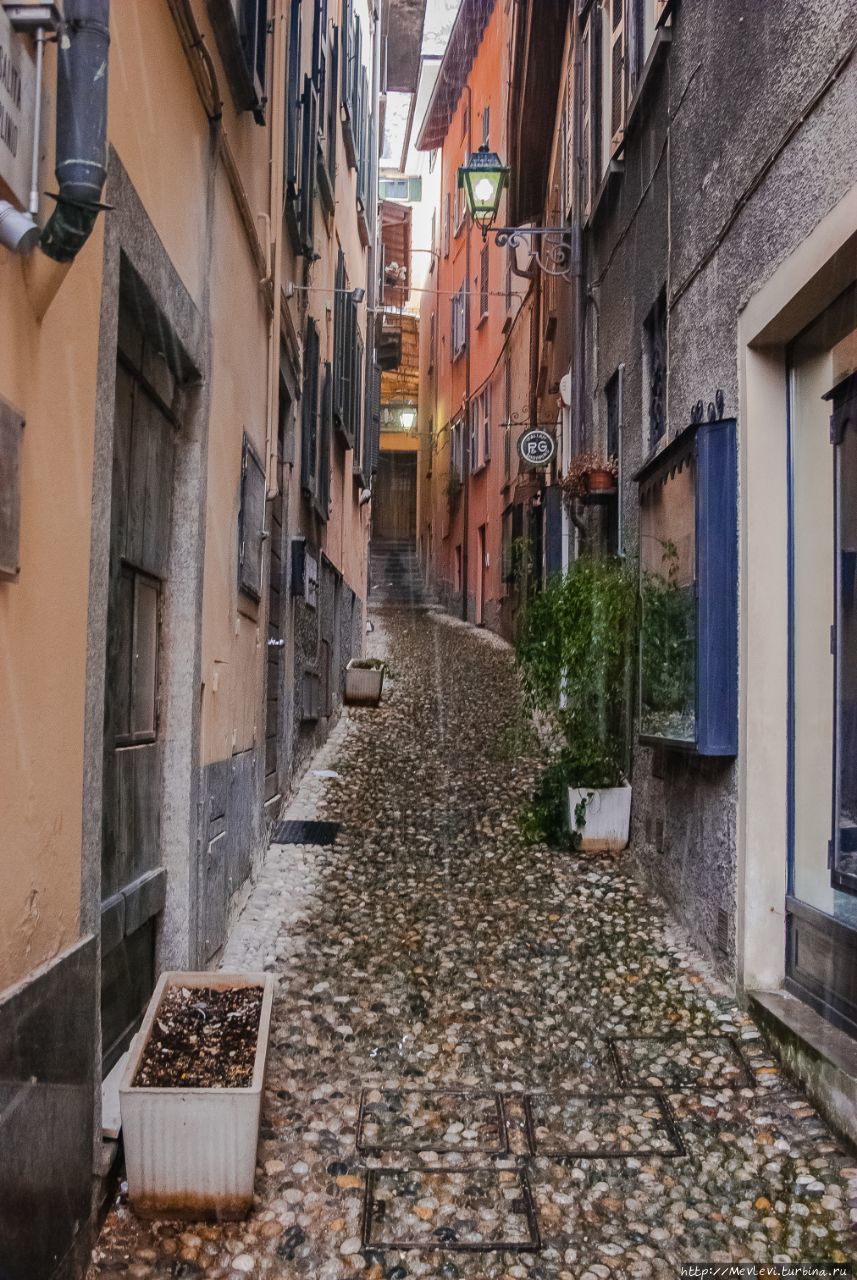 Неожиданная Италия... Заснеженный Белладжо. Белладжо, Италия