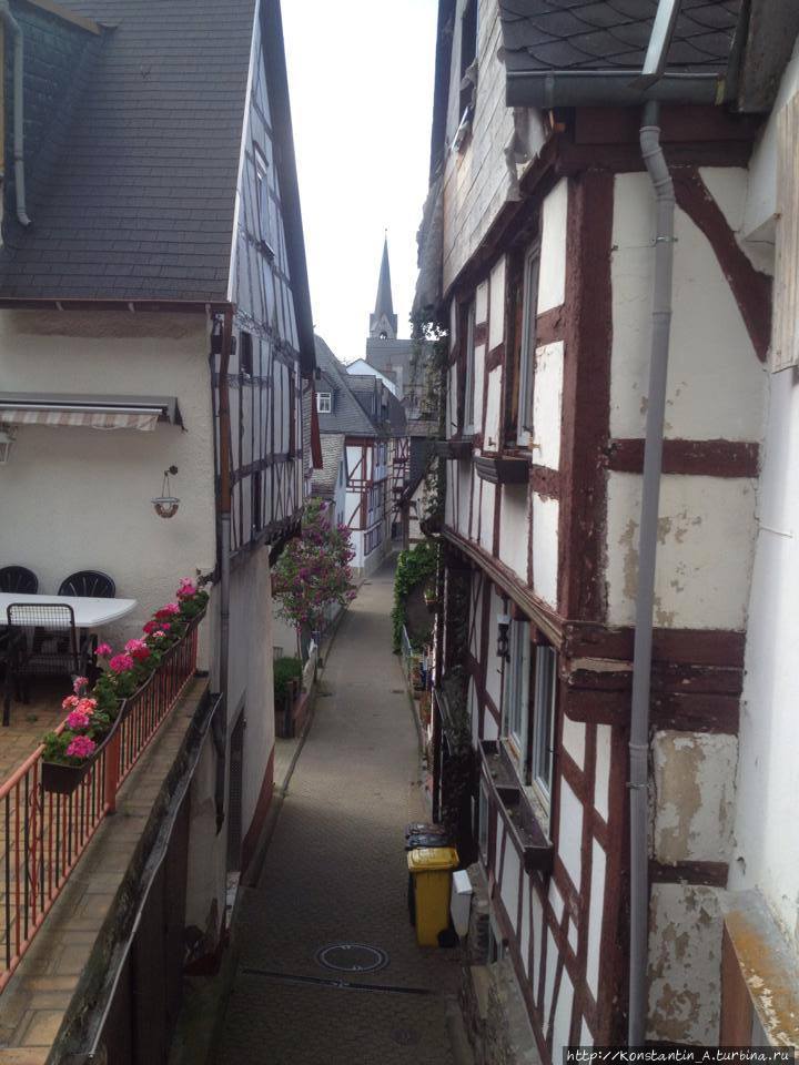 Дорога вдоль Рейна, городки, замки (май 2015г) Германия