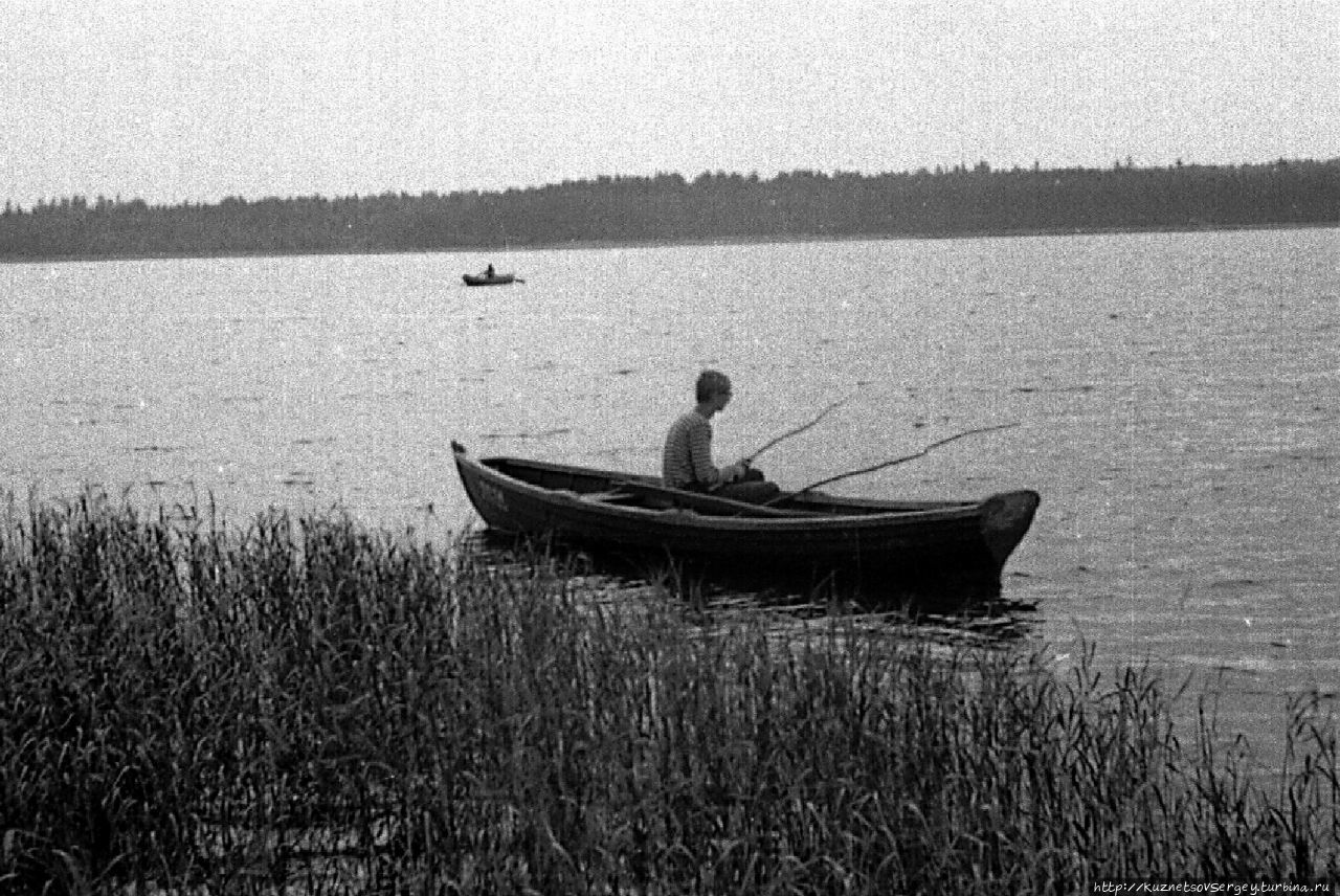 На рыбалке Осташков и Озеро Селигер, Россия
