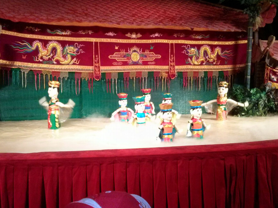Кукольный театр на воде в Хошимине 