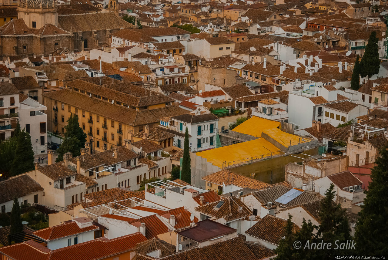 Рассвет над Гранадой Гранада, Испания