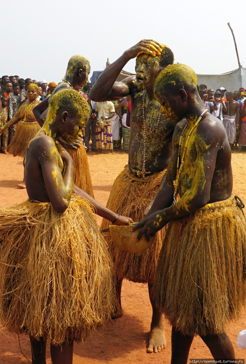 Последователи Kokou (ритуал Gambada) Гранд-Попо, Бенин