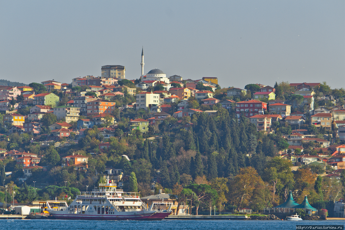 Стамбул 2021 — Прогулка по Босфору  — Европейское побережье Стамбул, Турция