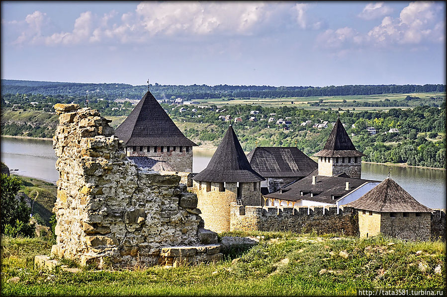 Хотинская крепость - крепость с тысячелетней историей