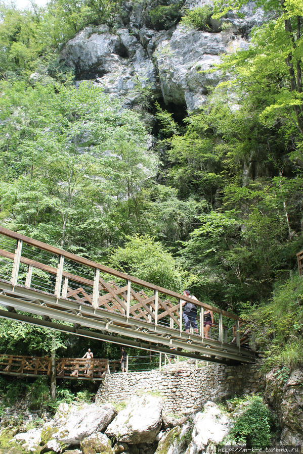 Природный парк Толминское ущелье Толмин, Словения