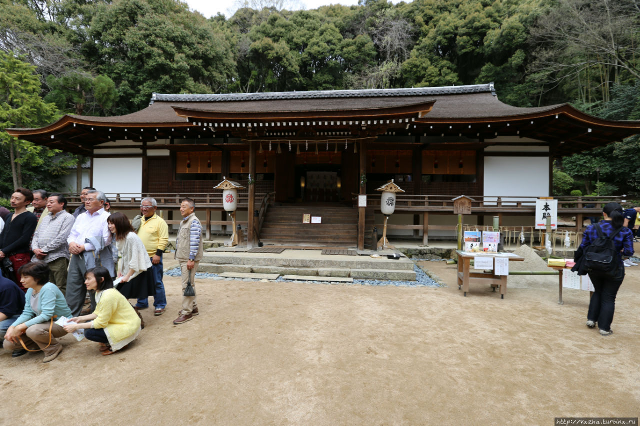 Храм Ujigami Shrine Удзи, Япония