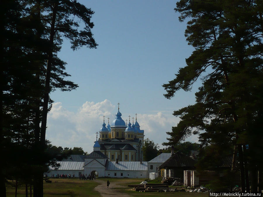 Прогулка по монастырскому острову Остров Коневец, Россия